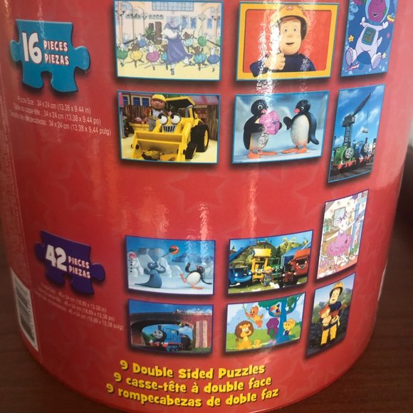 **New**Puzzle Barrel - 18 Puzzle of Kids Favorites - Picture 5 of 7